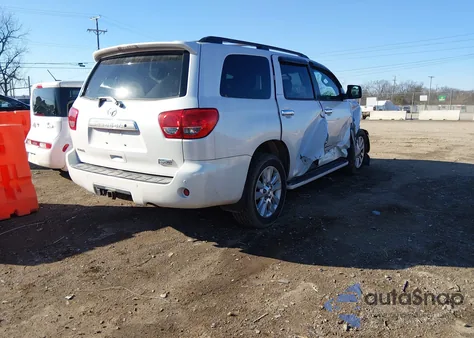 2008 Toyota Sequoia Platinum 5.7L V8 z USA, uszkodzony, nr VIN 5TDZY67A68S005309